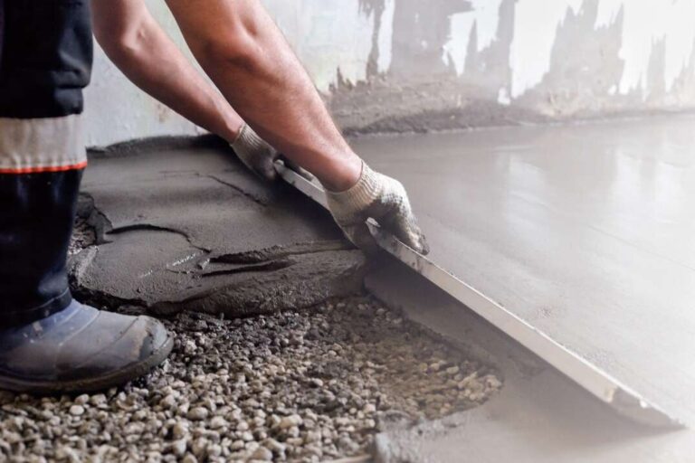 How To polish concrete Floor By Hand