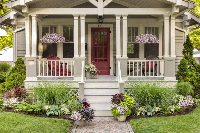How To Hang Ferns On Front Porch